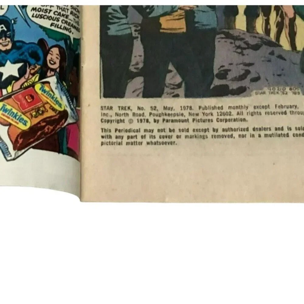 Vtg Star Trek Comic Book "And A Child Shall Lead Them" Gold Key 805 May 1978 - Picture 5 of 5